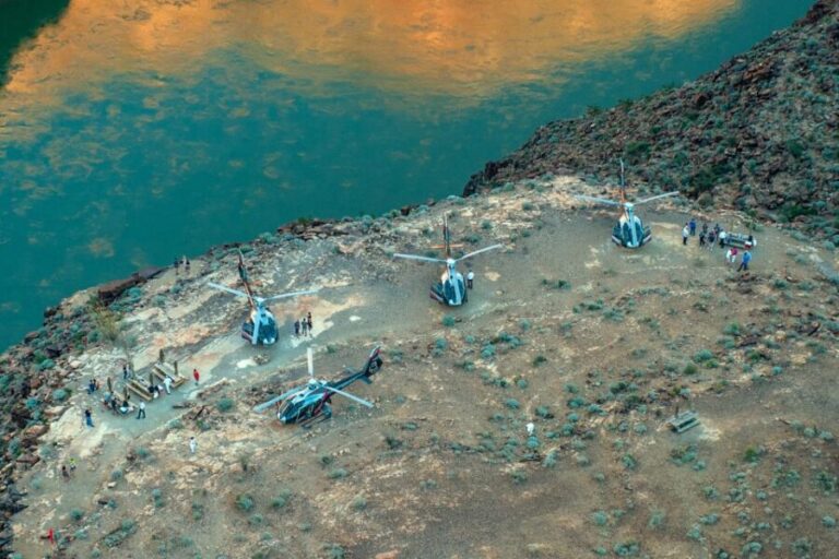 From South Rim: Grand Canyon Spirit Helicopter Tour - The Route: Kaibab Forest, Colorado River, Marble Canyon, Dragon Corridor