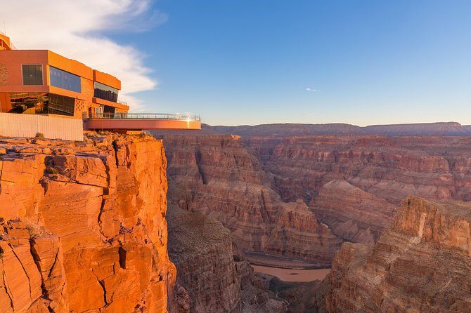 Grand Canyon West, Hoover Dam Stop, Breakfast, Lunch & Skywalk - Grand Canyon West Rim: VIP bus access plus Eagle Point and Guano Point