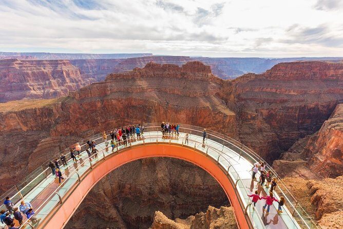 Grand Canyon West Rim Bus Tour - Mike O’Callaghan–Pat Tillman Memorial Bridge and Colorado River views